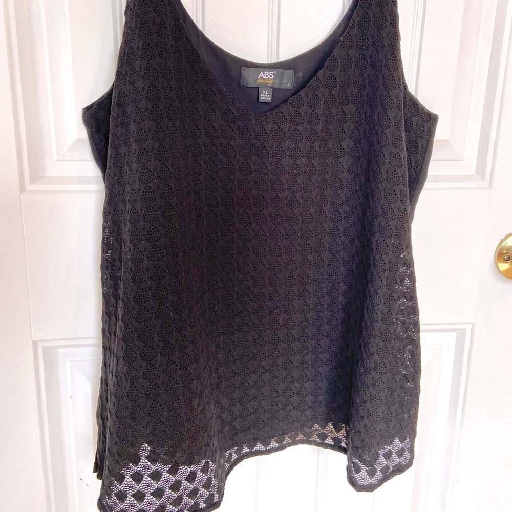 ABS XL two layer tank crochet